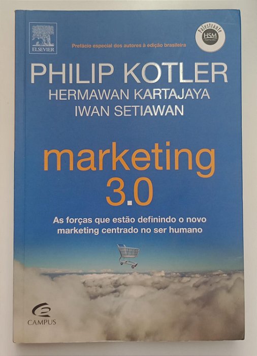 Livro Marketing 3.0 Autor Kotler, Philip (2010) [seminovo]