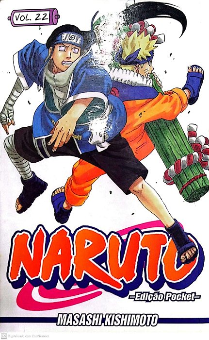 Gibi Naruto Pocket #22 Autor (2012) [usado]
