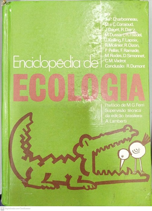 Livro Enciclopédia de Ecologia Autor Charbonneau, J.p. (1979) [usado]