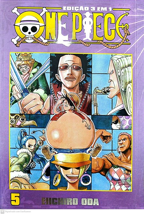 Gibi One Piece #5 - Edição 3 em 1 Autor (2022) [seminovo]