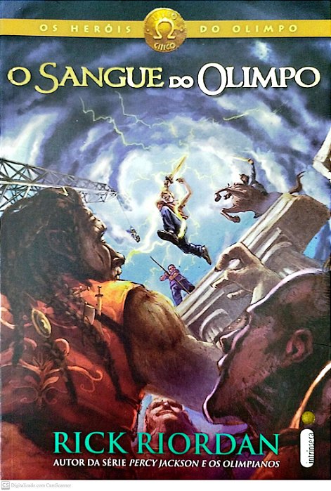 Livro o Sangue do Olimpo - os Heróis do Olimpo Livro Cinco Autor Riordan, Rick (2014) [seminovo]