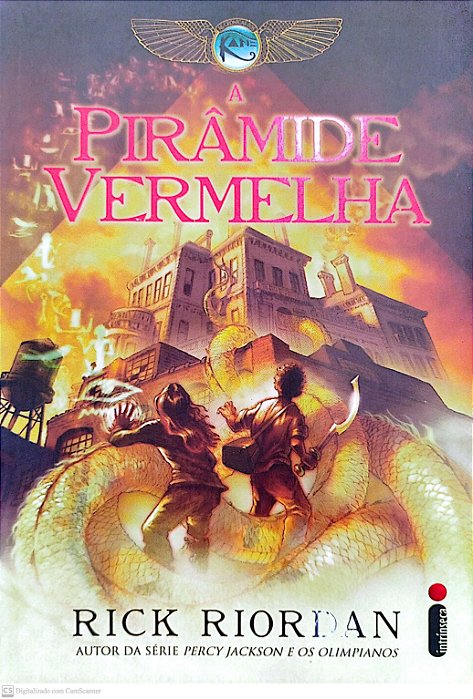 Livro a Pirâmide Vermelha Autor Riordan, Rick (2010) [seminovo]