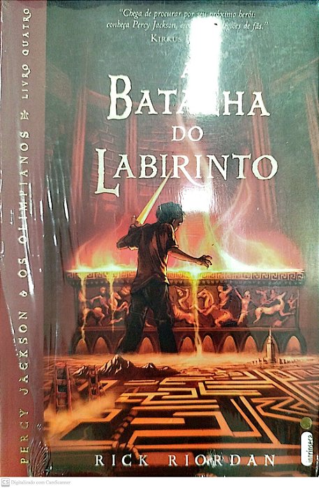 Livro a Batalha do Labirinto - Percy Jackson e os Olimpianos Livro Quatro Autor Riordan, Rick [novo]