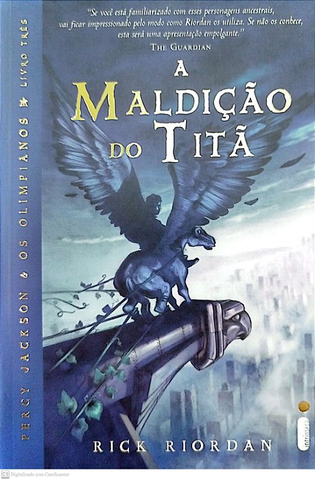 Livro a Maldição do Titã - Percy Jackson e os Olimpianos Livro Três Autor Riordan, Rick (2009) [seminovo]