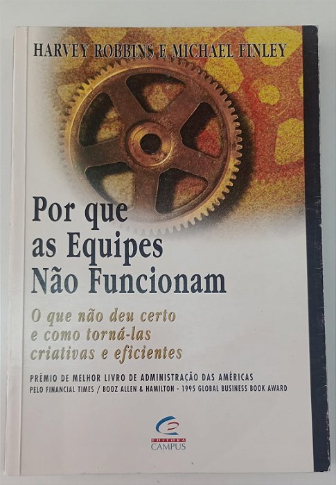 Livro por que as Equipes Não Funcionam Autor Finley, Harvey Robbins e Michael (1997) [usado]
