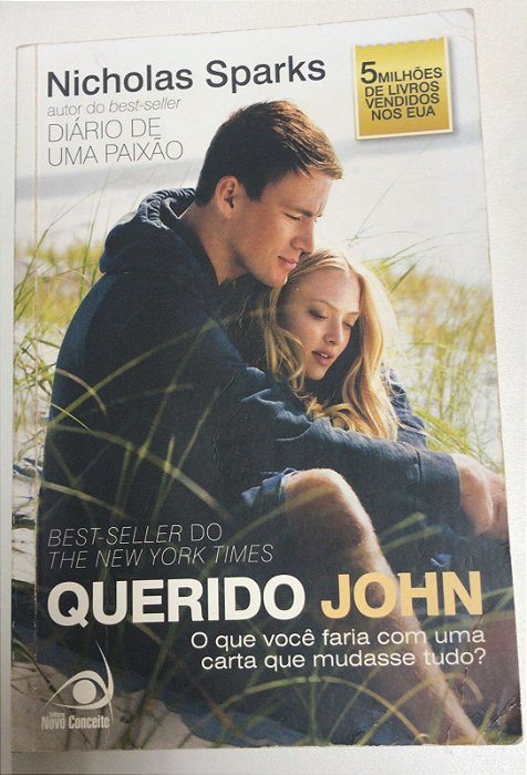 Livro Querido John Autor Sparks, Nicholas (2011) [usado]