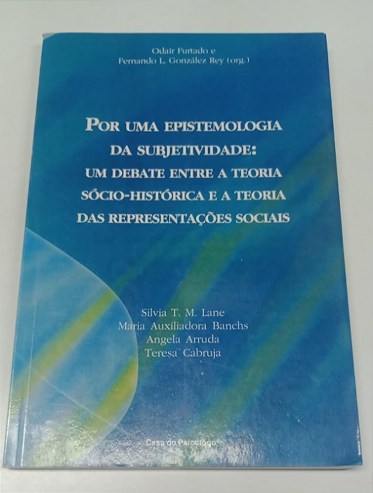 Livro por Uma Epistemologia da Subjetividade Autor Vários (2002) [seminovo]