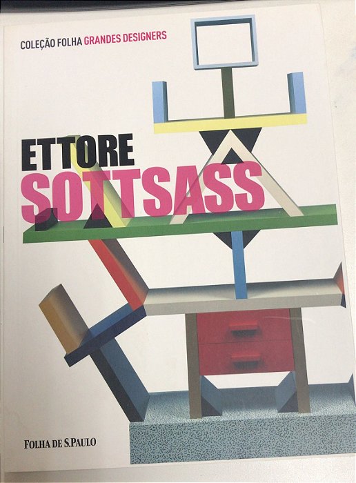 Livro Ettore Sottsass Vol. 15 - Col. Folha Grandes Designers Autor Ranzo, Patrizia (2012) [usado]