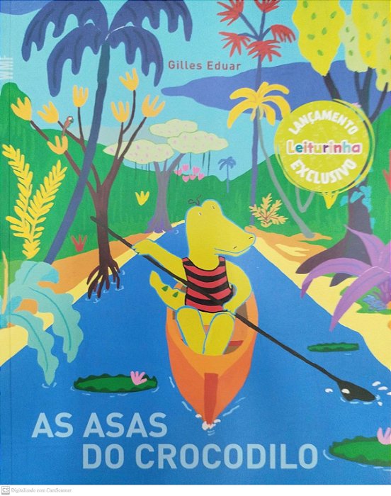 Livro as Asas do Crocodilo Autor Eduar, Gilles (2019) [seminovo]
