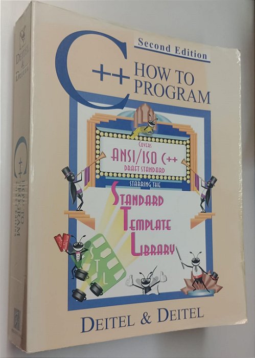 Livro C++ How To Program Autor Deitel, H. M. (1998) [usado]