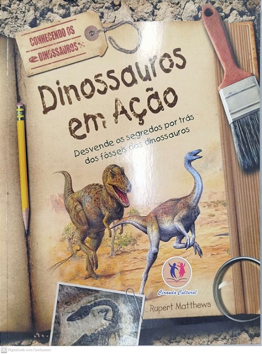 Livro Dinossauros em Ação Autor Matthewa, Rupert [seminovo]