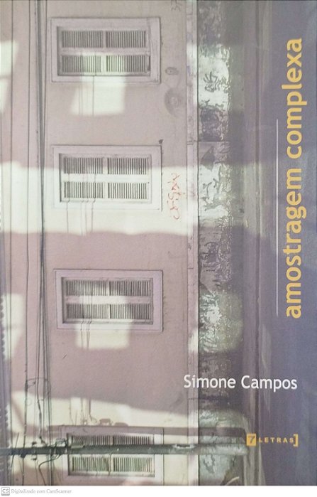 Livro Amostragem Complexa Autor Campos, Simone (2008) [seminovo]