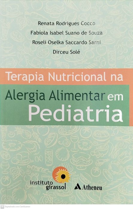 Livro Terapia Nutricional na Alergia Alimentar em Pediatria Autor Cocco, Renata Rodrigues (2013) [seminovo]