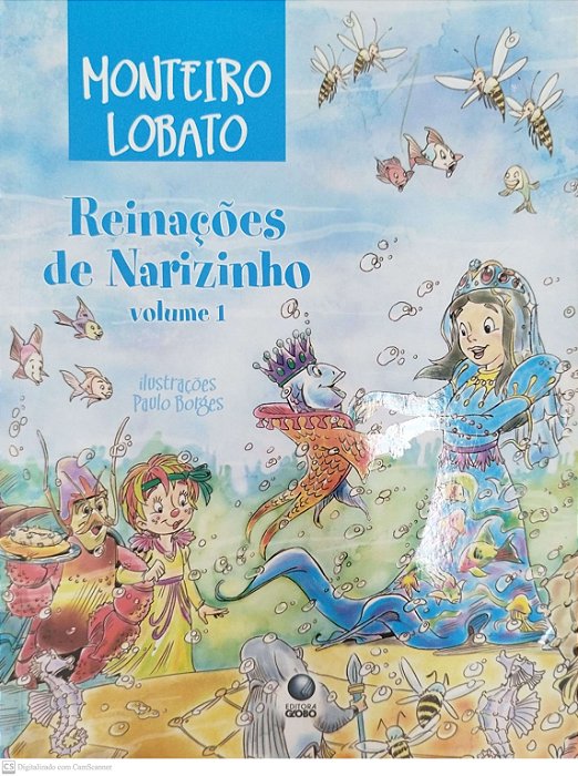 Livro Reinações de Narizinho Volume 1 Autor Lobato, Monteiro (2007) [seminovo]