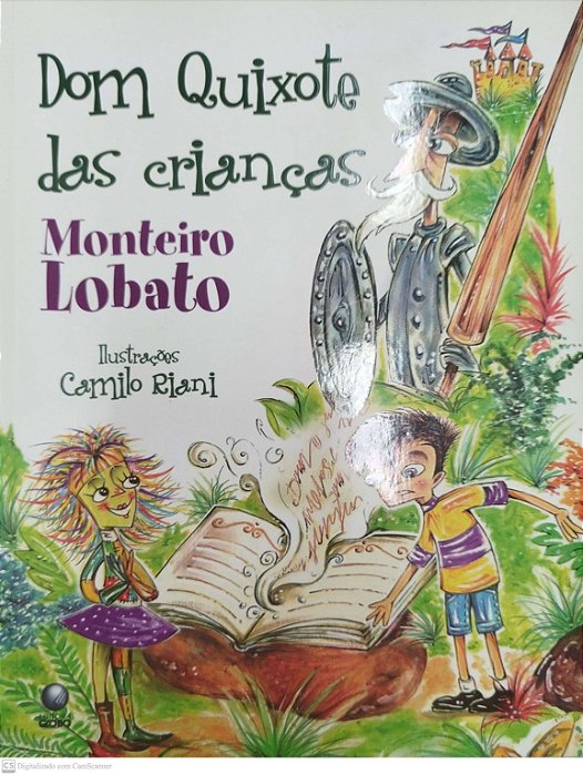 Livro Dom Quixote das Crianças Autor Lobato, Monteiro (2010) [seminovo]