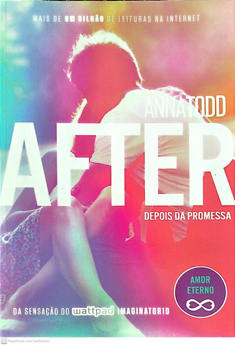 Livro After: Depois da Promessa Autor Todd, Anna (2015) [seminovo]