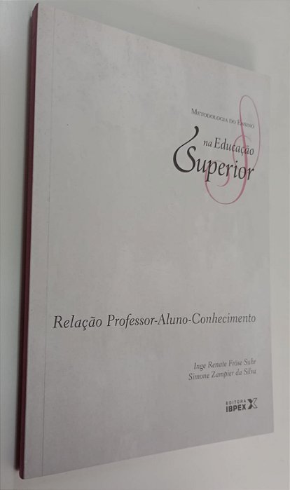 Livro Relação Professor - Aluno - Conhecimento Autor Suhr, Inge Renate Frose (2011) [seminovo]
