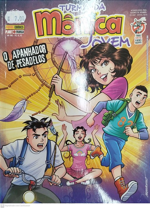 Gibi Turma da Mônica Jovem #98 Autor (2016) [seminovo]