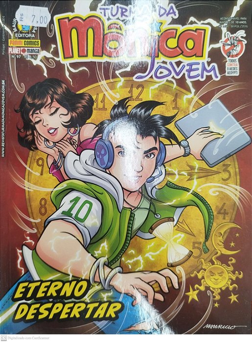 Gibi Turma da Mônica Jovem #97 Autor Eterno Despertar (2016) [seminovo]