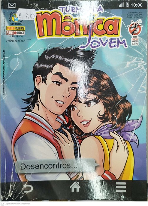 Gibi Turma da Mônica Jovem #96 Autor (2016) [seminovo]