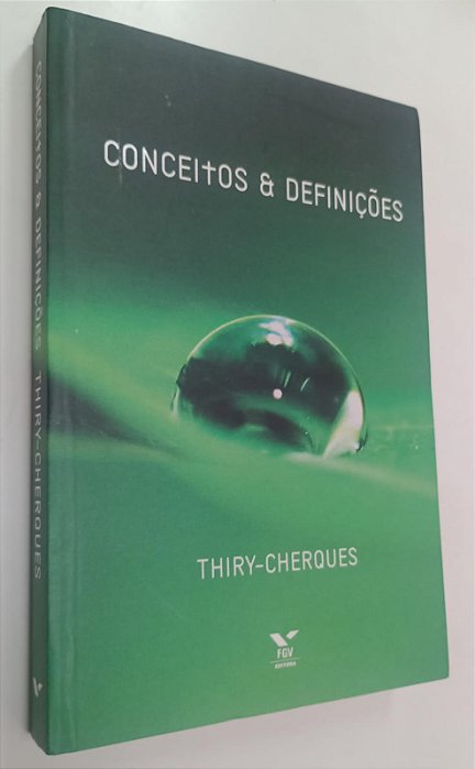 Livro Conceitos e Definições Autor Thiry-cherques, Hermano R. (2012) [seminovo]