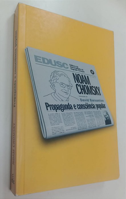 Livro Propaganda e Consciência Popular Autor Chomsky, Noam (2003) [usado]