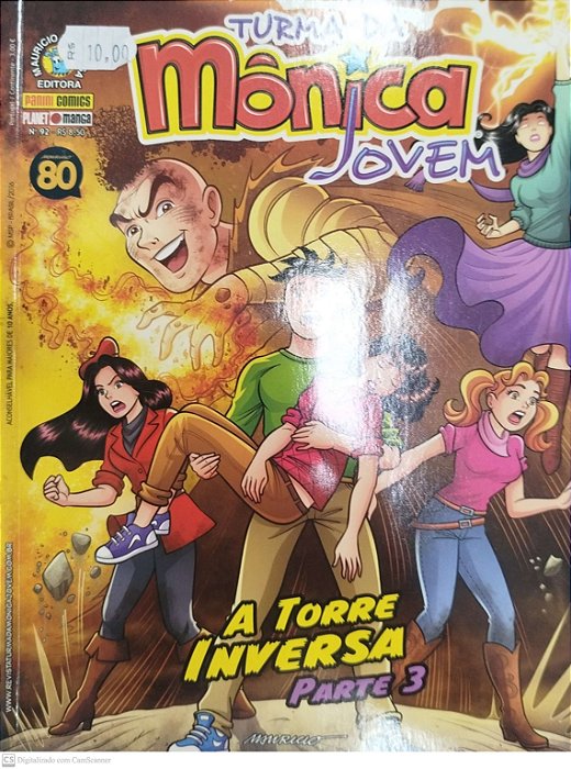 Gibi Turma da Mônica Jovem #92 Autor (2016) [seminovo]