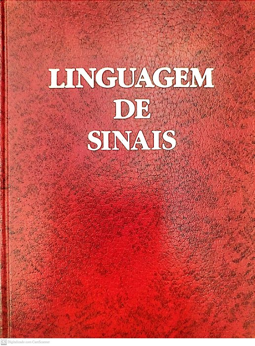Livro Linguagem de Sinais Autor Desconhecido (1992) [usado]
