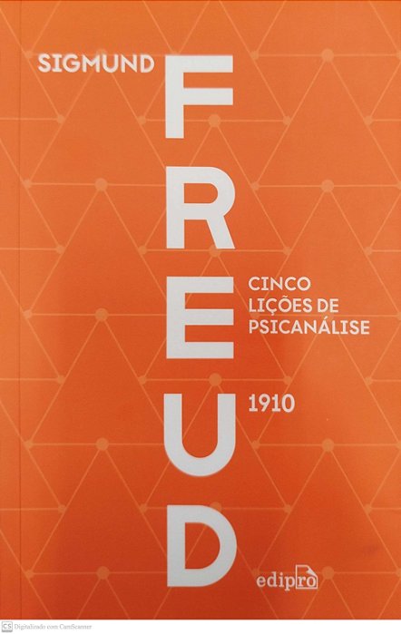 Livro Cinco Lições de Psicanálise Autor Freud, Sigmund (2019) [seminovo]