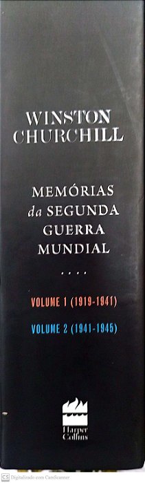 Livro Box Memórias da Segunda Guerra Mundial - 2 Volumes Autor Churchill, Winston [seminovo]