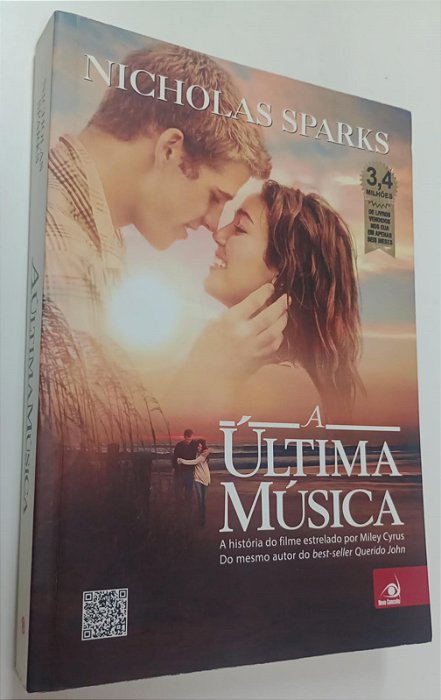 Livro a Última Música Autor Sparks, Nicholas (2010) [seminovo]