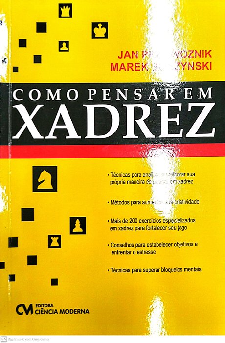 Livro Como Pensar em Xadrez Autor Przewoznik, Jan (2004) [seminovo]