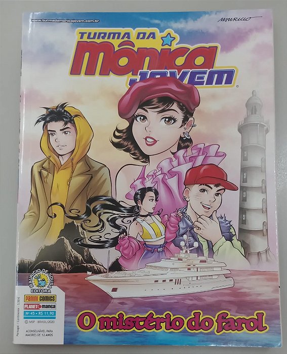 Gibi Turma da Mônica Jovem #45 Segunda Série Autor Maurício de Sousa (2020) [usado]