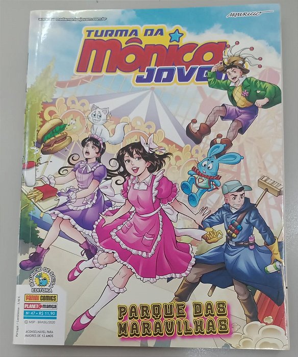 Gibi Turma da Mônica Jovem #47 Segunda Série Autor Maurício de Sousa (2020) [usado]
