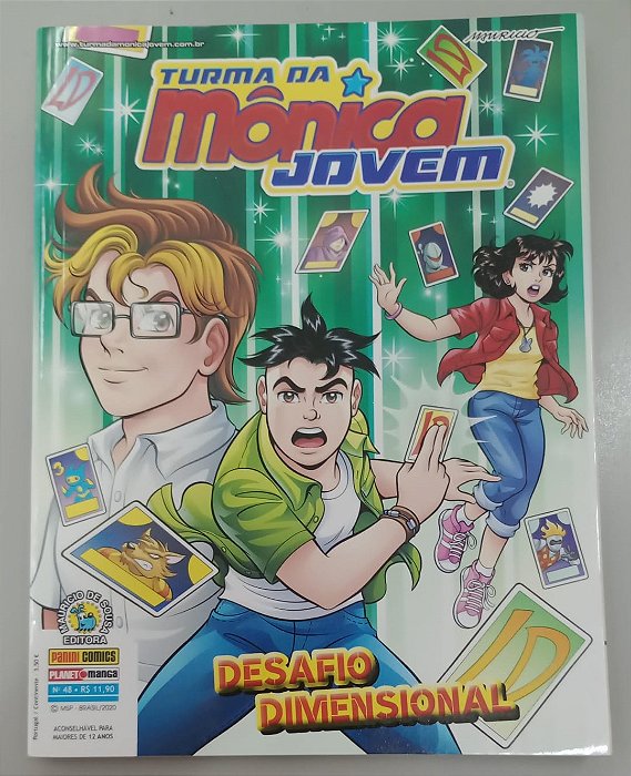 Gibi Turma da Mônica Jovem #48 Segunda Série Autor Maurício de Sousa (2020) [usado]