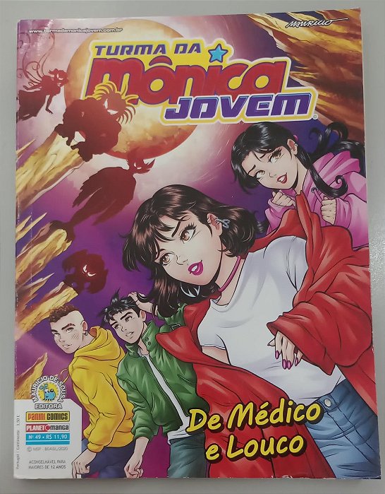 Gibi Turma da Mônica Jovem #49 Segunda Série Autor Maurício de Sousa (2020) [usado]