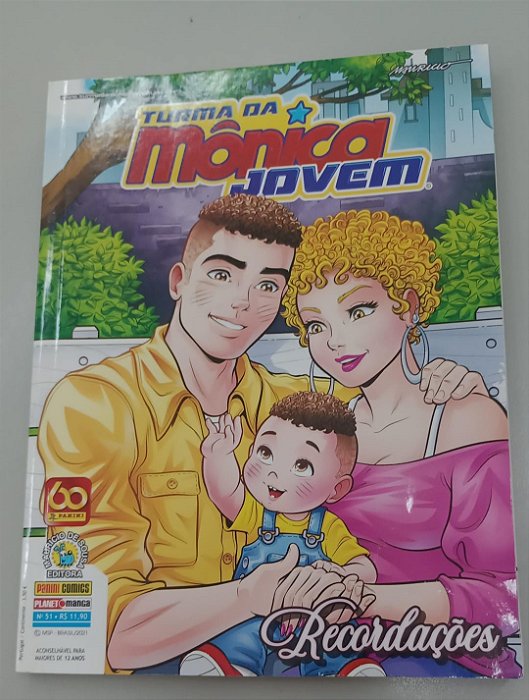 Gibi Turma da Mônica Jovem #51 Segunda Série Autor Maurício de Sousa (2021) [usado]