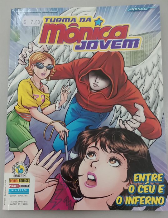 Gibi Turma da Mônica Jovem #5 Segunda Série Autor Maurício de Sousa (2017) [usado]