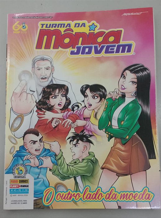 Gibi Turma da Mônica Jovem #43 Segunda Série Autor Maurício de Sousa (2020) [usado]