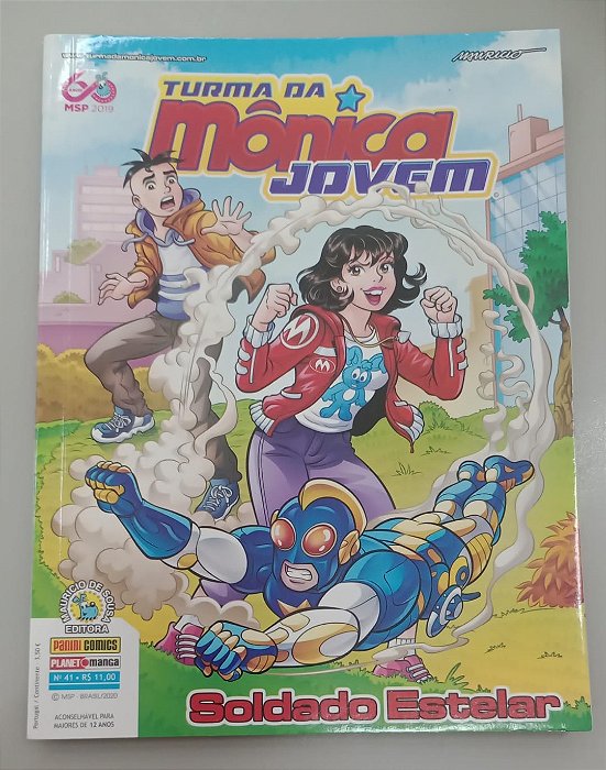 Gibi Turma da Mônica Jovem #41 Segunda Série Autor Maurício de Sousa (2020) [usado]