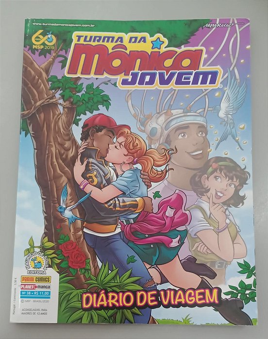 Gibi Turma da Mônica Jovem #38 Segunda Série Autor Maurício de Sousa (2020) [usado]
