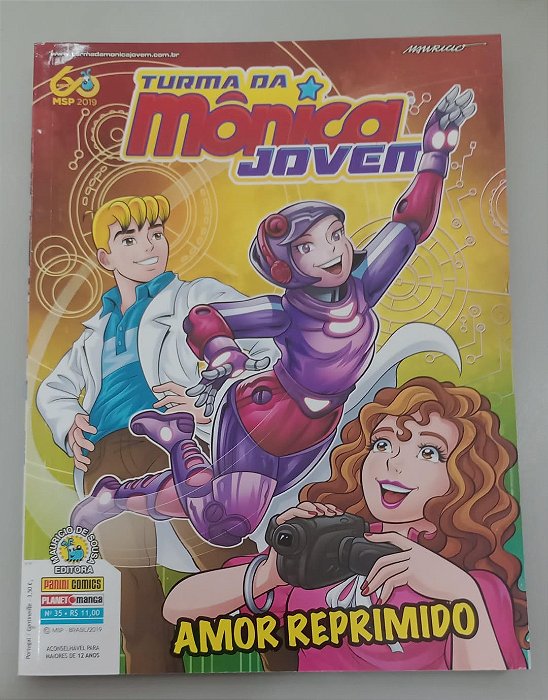 Gibi Turma da Mônica Jovem #35 Segunda Série Autor Maurício de Sousa (2019) [usado]