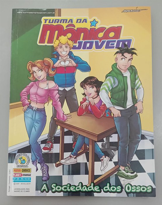 Gibi Turma da Mônica Jovem #28 Segunda Série Autor Maurício de Sousa (2019) [usado]