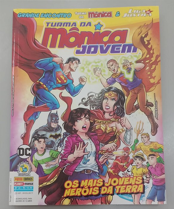 Gibi Turma da Mônica Jovem #26 Segunda Série Autor Maurício de Sousa (2019) [usado]