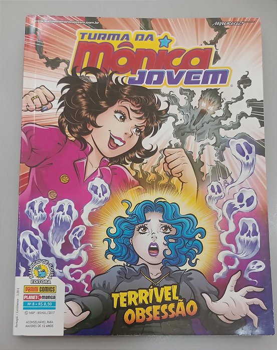 Gibi Turma da Mônica Jovem #8 Segunda Série Autor Maurício de Sousa (2017) [usado]