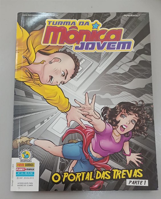 Gibi Turma da Mônica Jovem #14 Segunda Série Autor Maurício de Sousa (2018) [usado]