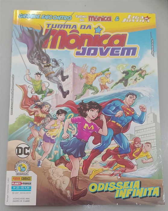 Gibi Turma da Mônica Jovem #25 Segunda Série Autor Maurício de Sousa (2018) [usado]