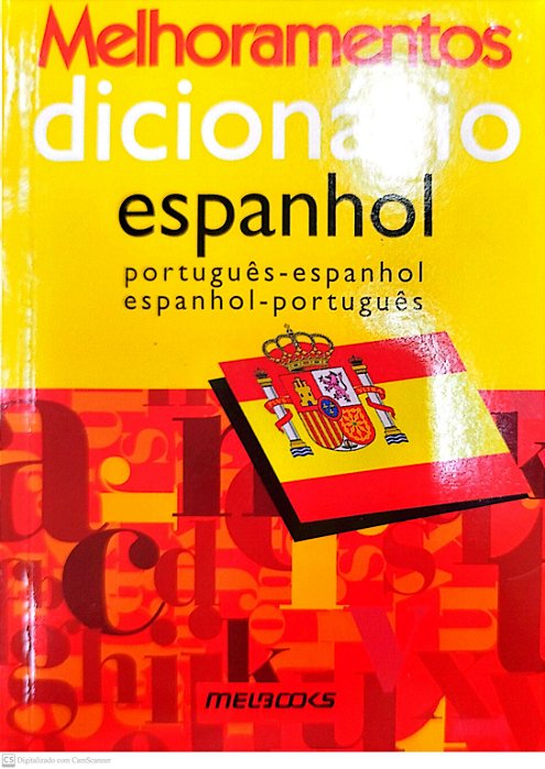 Livro Melhoramentos Dicionáio Português - Espanhol - Português Autor Vários (2008) [seminovo]