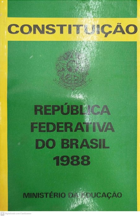 Livro Constituição da República Federativa do Brasil Autor Vários [usado]