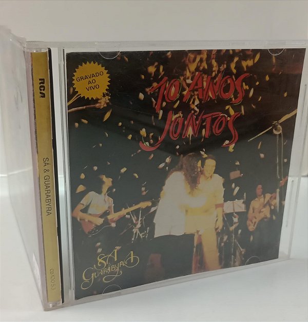 Cd 10 Anos Juntos - Sá e Guarabyra [1989] Interprete Sá e Guarabyra (1989) [usado]